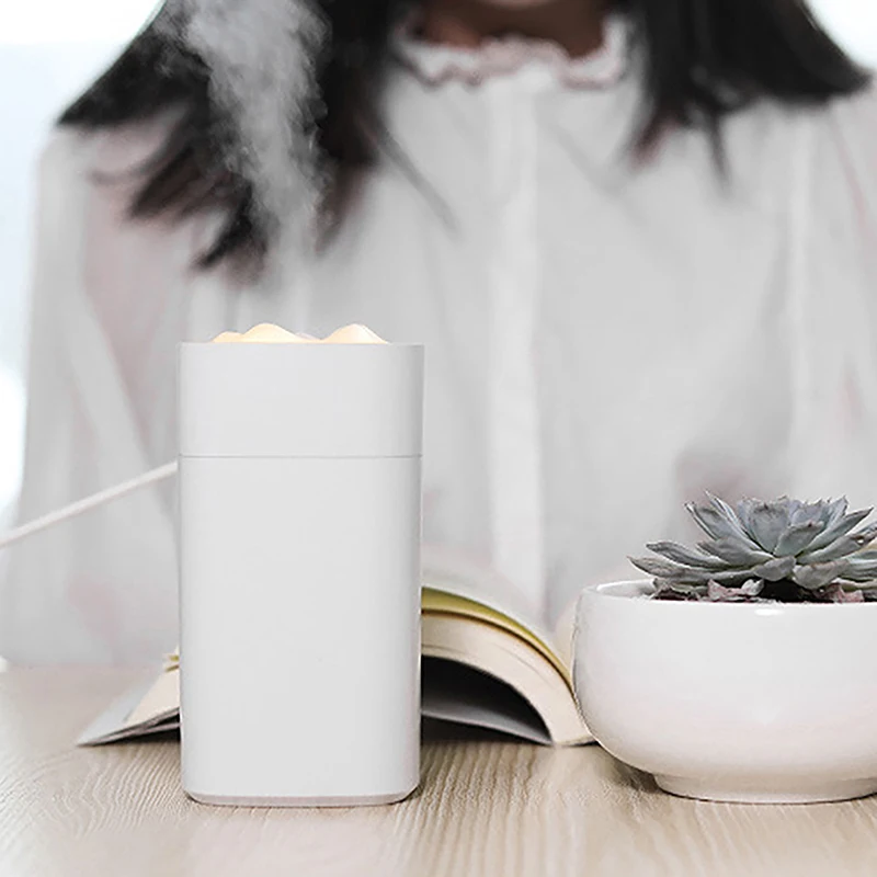 1PC Cool Mist Maker Fogger Purify For Home Office 350ML USB Air Humidifier Essential Oil Aromatherapy Humificador