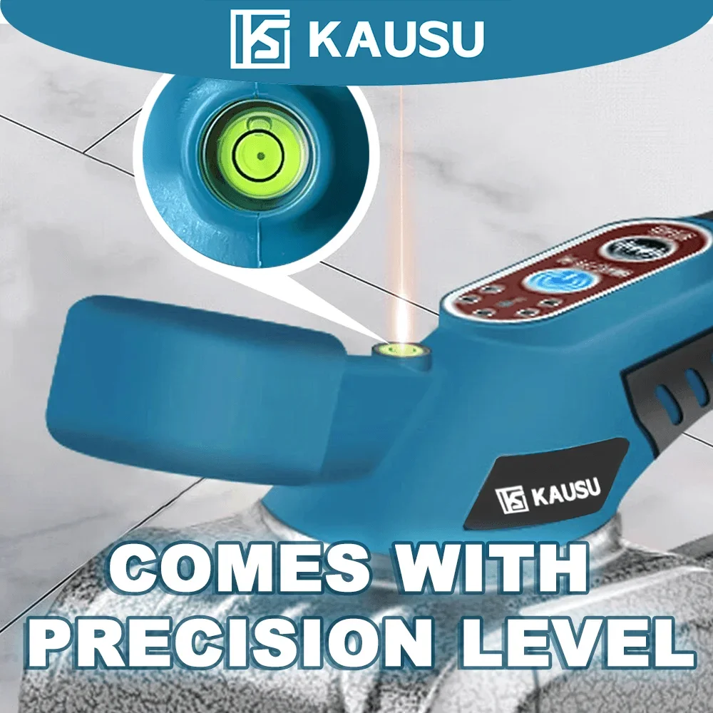 Cordless Automatic Tile Tiler 5 Vibrations Laying Vibrating Tool Tile Leveller Floor Leveling Power Tool For Makita 18V Battery