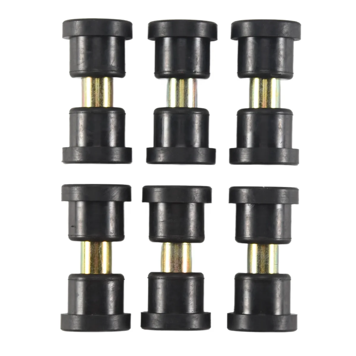 A56XQ 1 Set Rear Leaf Spring for Club Car DS Gas Electric Golf Cart Bushing and Sleeve Kit, 1015583 1012303 1992 Up