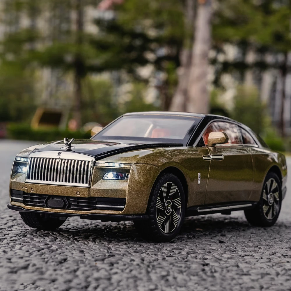 

Моделирование 1:24 Rolls Royce Shining Street Car Edition, модель автомобиля из сплава, орнамент, детская элитная игрушка, любовь для продуктов