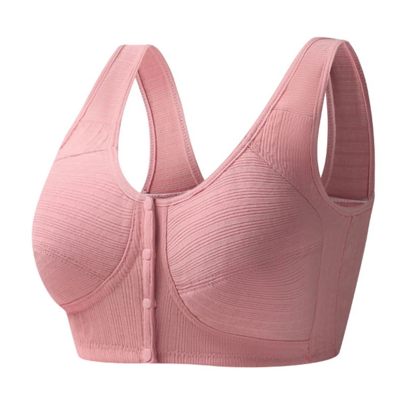 1 Piece Women\'s Bras Front Closure Wireless Comfort Bralette, Women\'s Lingerie & Underwear