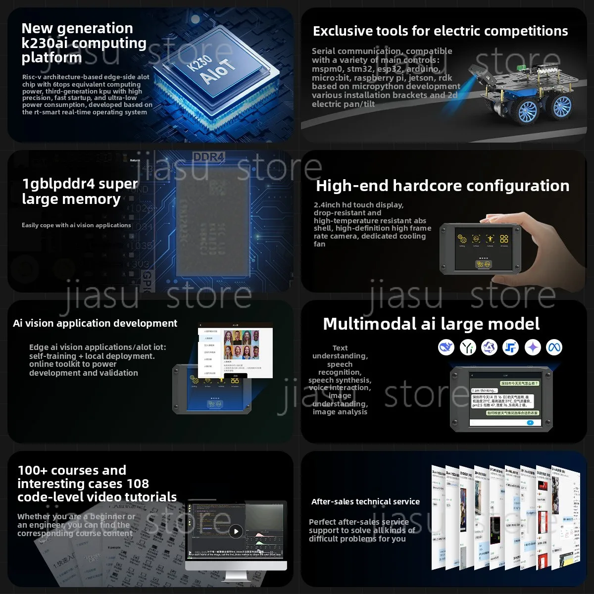 K230 vision module AI artificial intelligence development board CanMV facial recognition camera sensor super K210