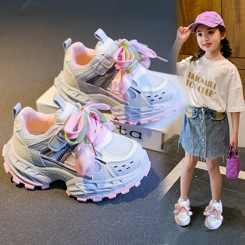 

Stylish and Simple Children's Sneakers 2025 Autumn New Lightweight Breathable Running Shoes Non Slip Comfortable Casual Shoes