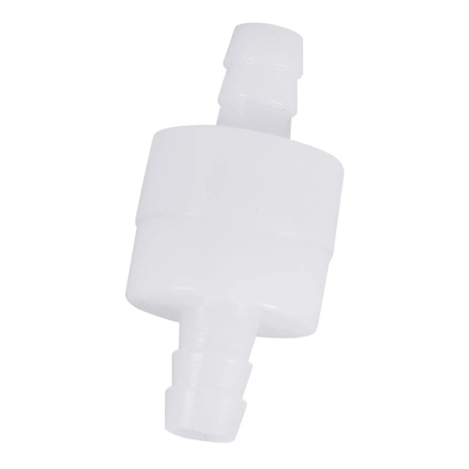 Weißes Einweg-Rückschlagventil aus Kunststoff, 4 mm, 6 mm, 8 mm, 12 mm, langlebiges Rückschlagventil für Öl, Wasser, Gas