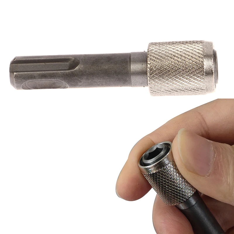 Hammer Adapter Round Handle To Hexagonal Handle Adapter Rod Converter Impact Drill Bit Socket Adapter Tool