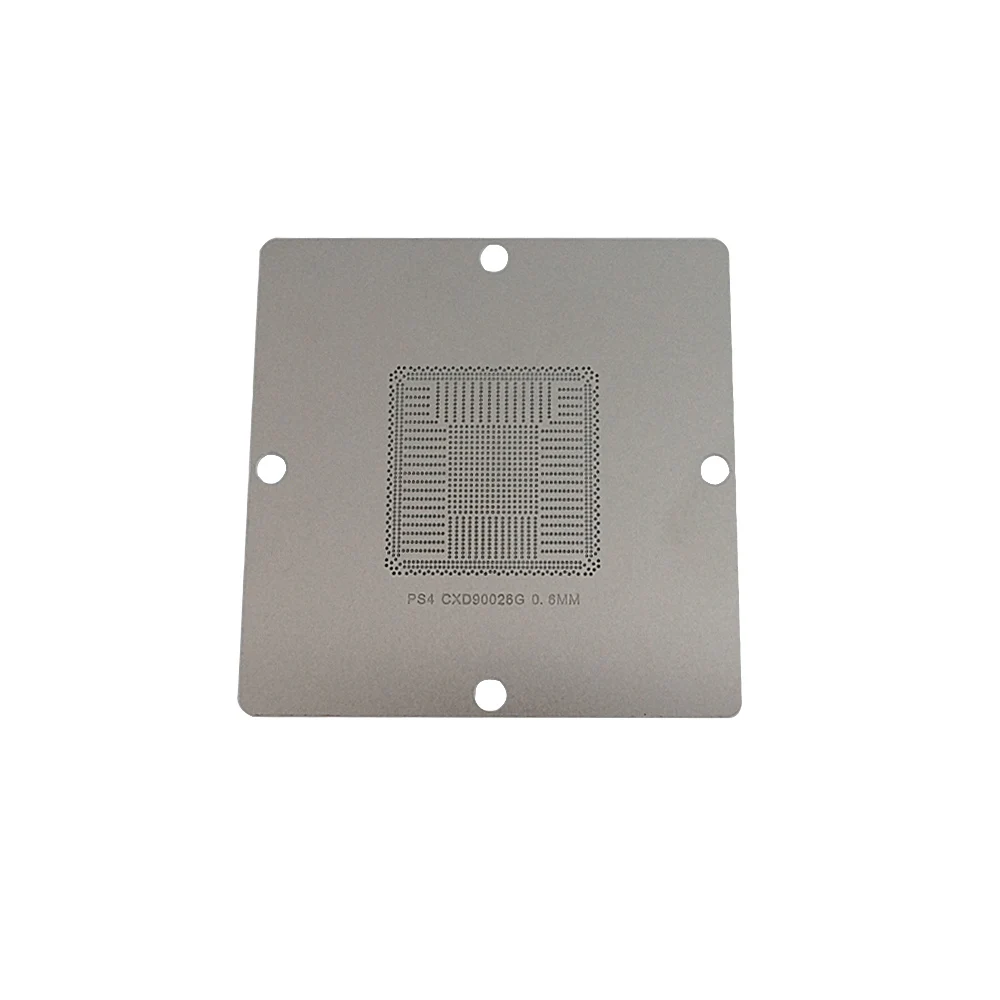 1 PCS BGA Reballing Stencils 90x90mm PS4-CXD90044GB Stencils 0.5mm Solder Ball Steel Template for Game Console BGA Station Kits