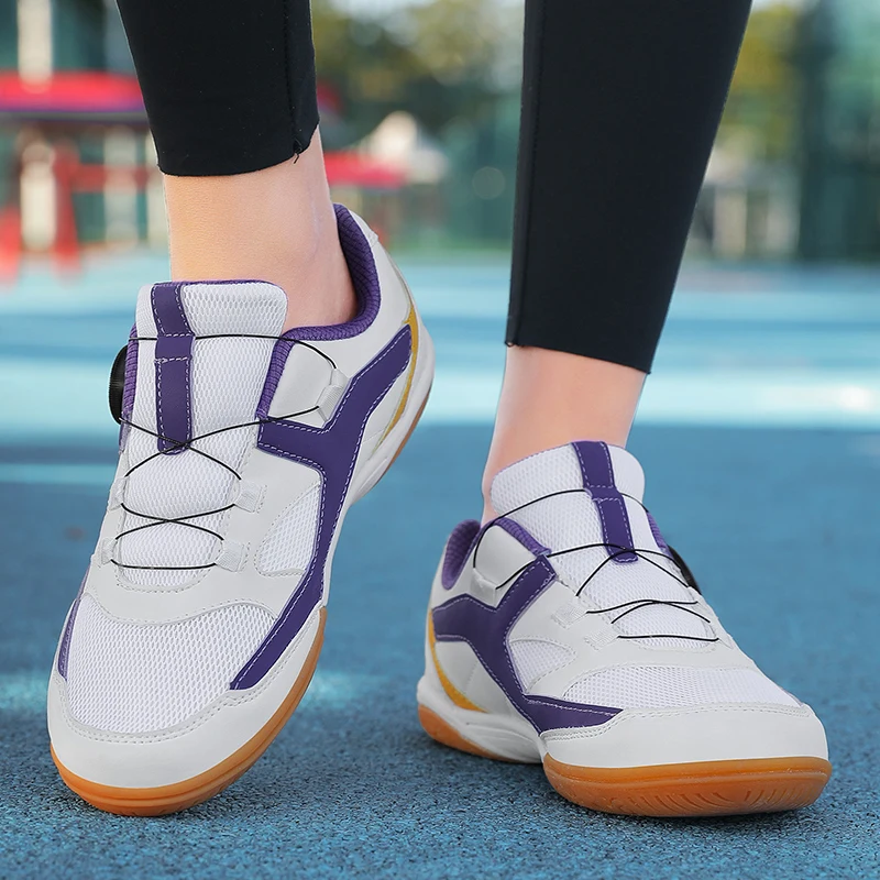 Tênis masculino das mulheres respirável badminton voleibol sapatos tênis neutro indoor treinamento atlético sapatos esportivos