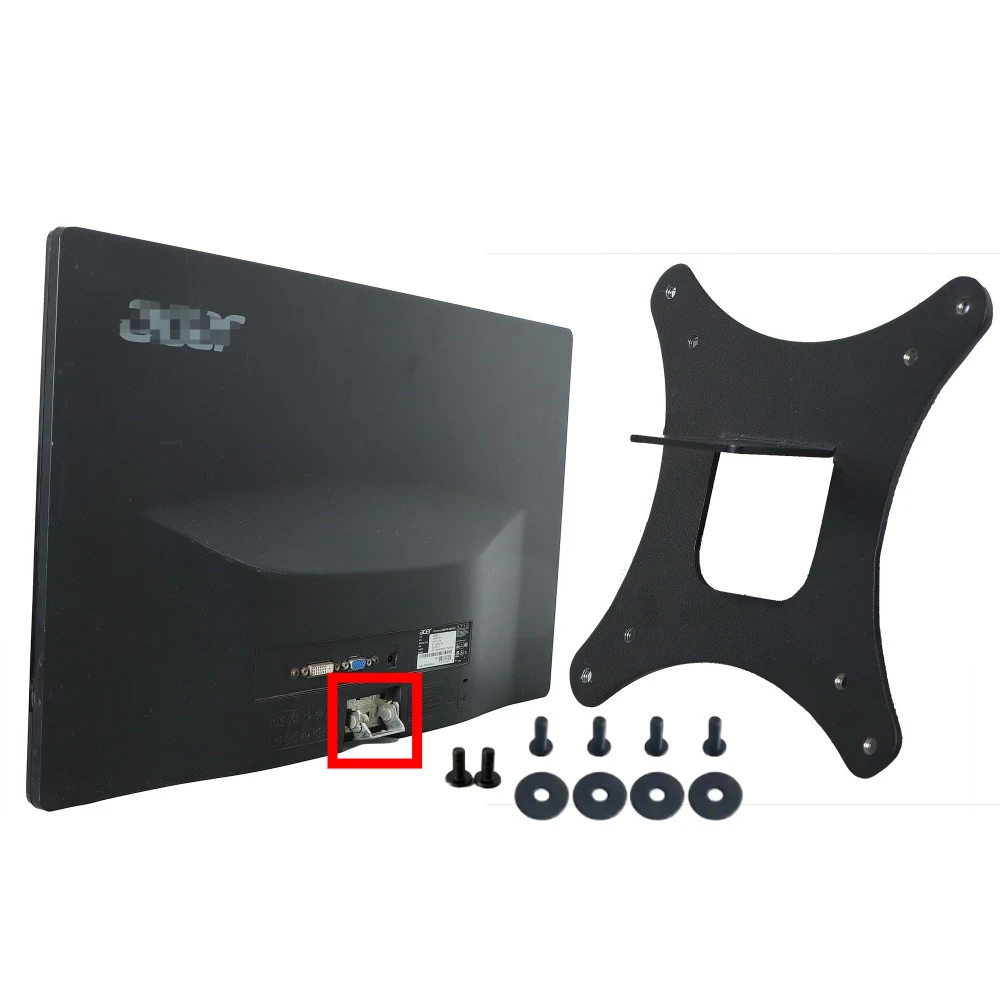

Brand New for Acer S220HQL S230HL S200HL G236HL Monitors Wall Mount 75x75 &100x100 Monitor VESA Adapter