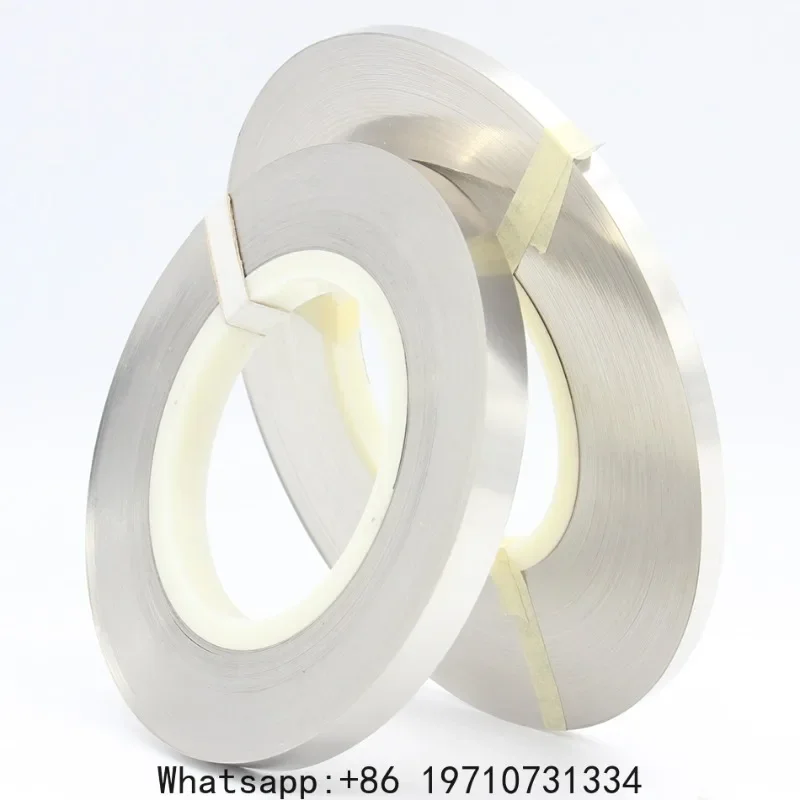 

1 Roll 1KG 18650 Li-ion Battery Nickel Sheet Plate Nickel Plated Steel Belt Strip Connector Spot Welding Machine Battery Welders