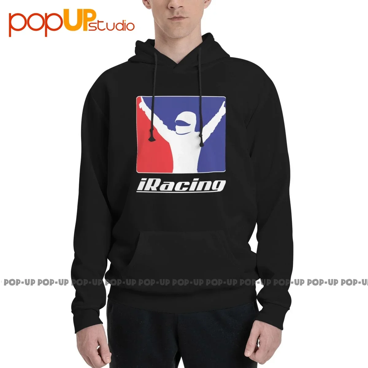 New World Of Outlaws Iracing Team Fan Racing Hoodie Sweatshirts Hoodies Vtg Trendy Hip Hop Hot Selling