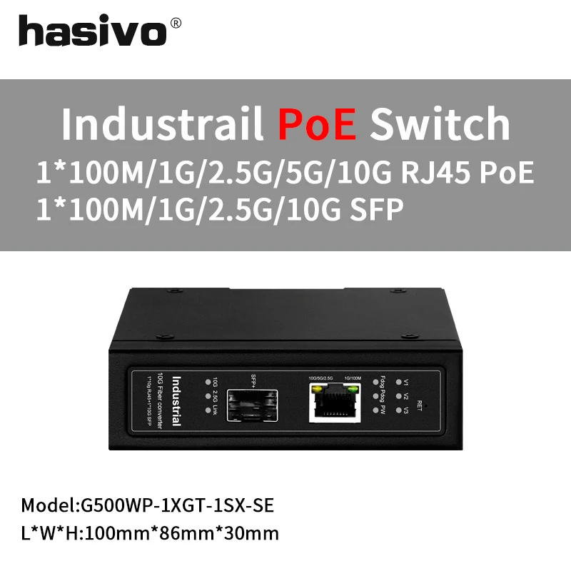 Imagem -02 - Web Industrial-transceptor Posto da Fibra Ótica 1x10g Sfp com o 1x10gp Rj45 10gbps