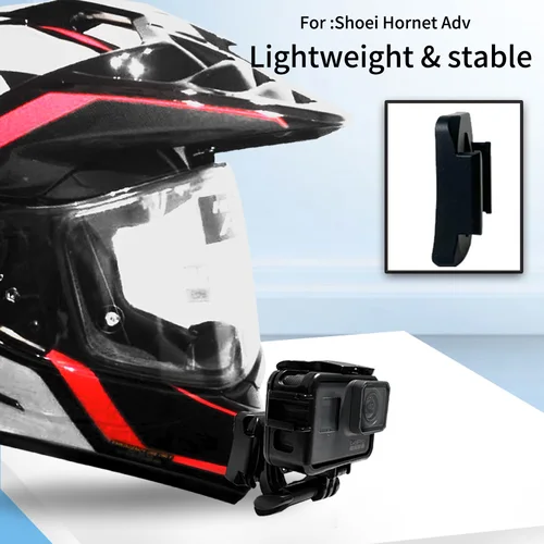 Imagen 2 del producto TUYU para SHOEI Hornet ADV GT Air 2 X15 X14 Z8 Z7 casco de aluminio CNC personalizado soporte de barbilla para GoPro Insta360 DJI Accesorios