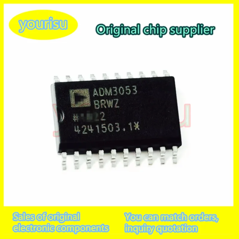 5Pcs/Lot ADM3053BRWZ-REEL7 ADM3053BRWZ ADM3053BRW ADM3053B ADM3053 IC TXRX/ISO 1/1 20SOIC