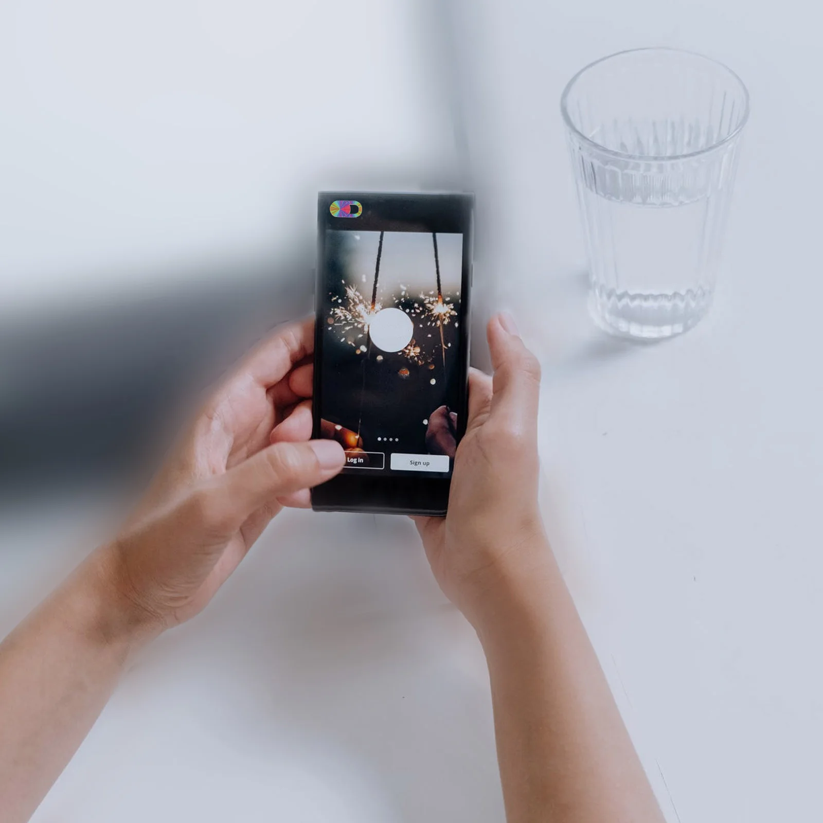 

3 Pcs Phone Camera Privacy Cover Cellphone Webcam Barrier Plate Masking ABS Material Plastic