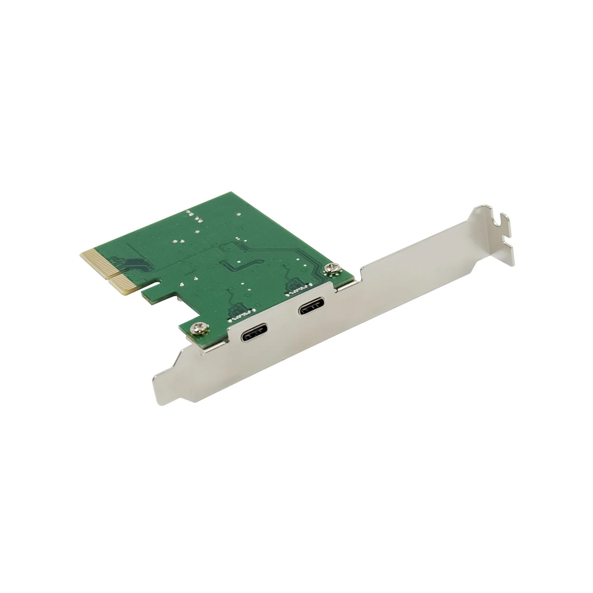 SUNWEIT ST631 PCI-E X4 2 Ports Type c Adapter Card PCI-E Express to USB 3.1 Type C Controller