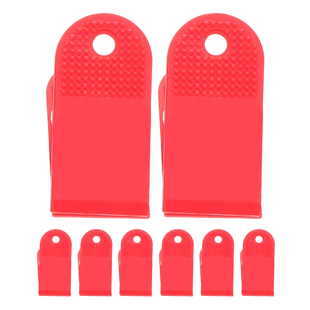 

8pcs Treadmill Safety Clip Replacement Key Clamp for Running Machine Durable Plastic Universal Fit Emergency Stop Accessories