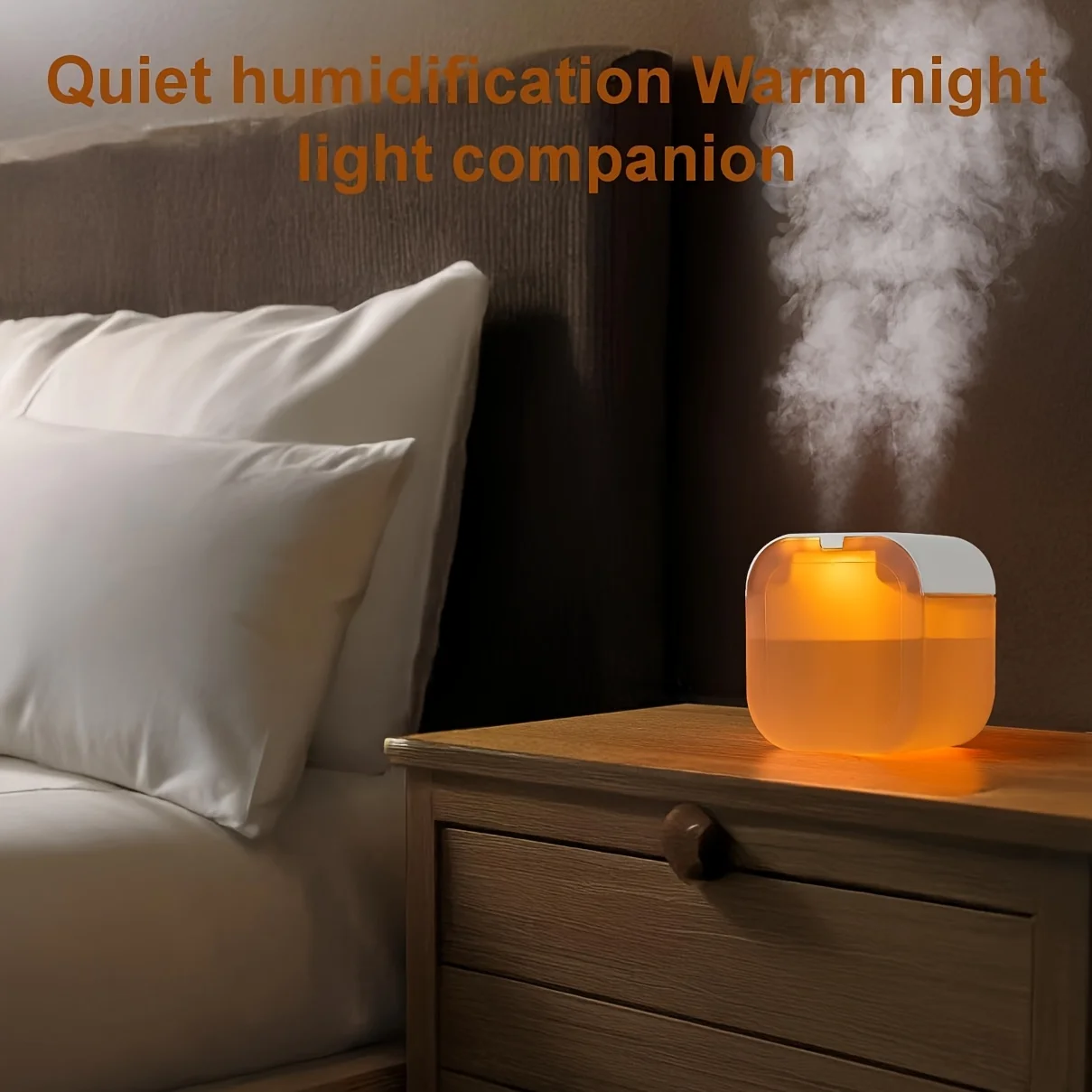Humidifier household bedroom dual spray large capacity humidifier colorful water-based aromatherapy machine