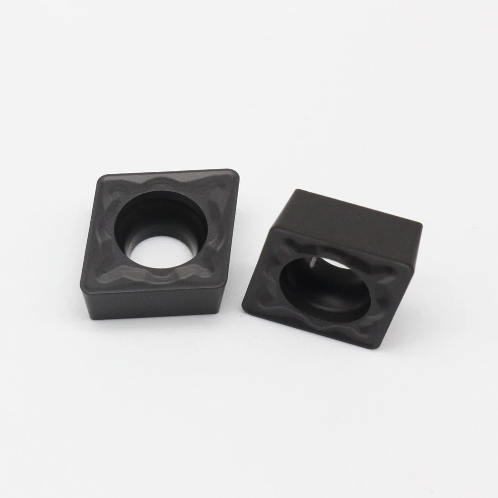 CCMT09T308-TR-1 kc3115d 10 pçs carboneto de inserção torneamento externo ferramenta cortador usinagem ferro fundido torno cnc metal torneamento inserção