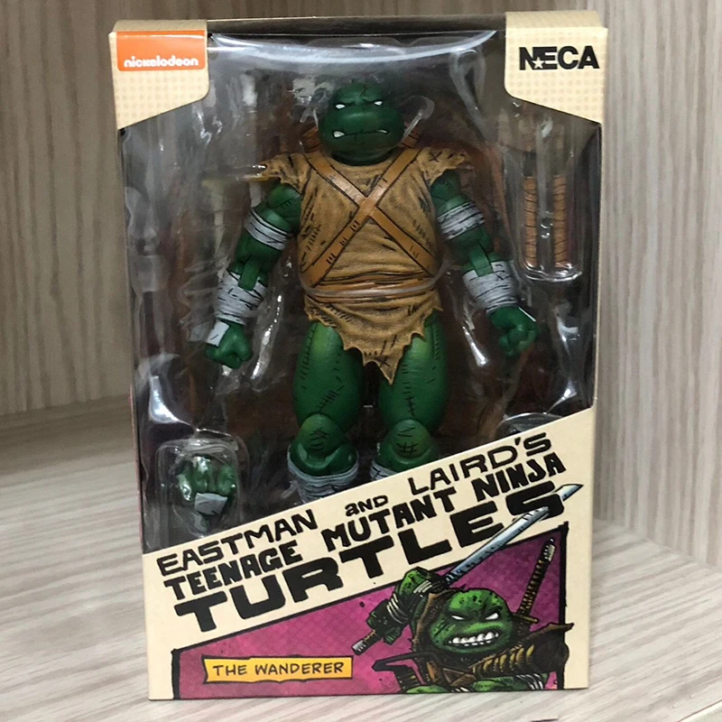 Teenage Mutant Ninja Turtle Action Figure NECA 54372 Anime TMNT Figuras Toys Comics PVC Collection Model Doll Gift for Children