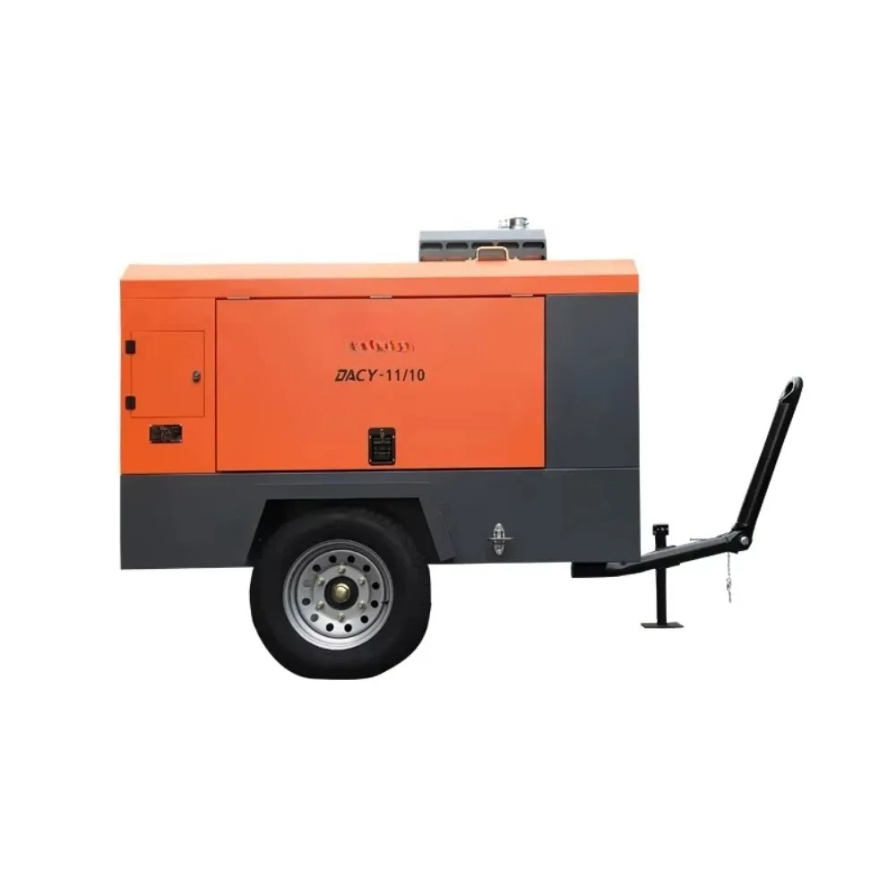 Denair Portable Engine Air Compressor with Jack Hammer and Energy Saving Feature