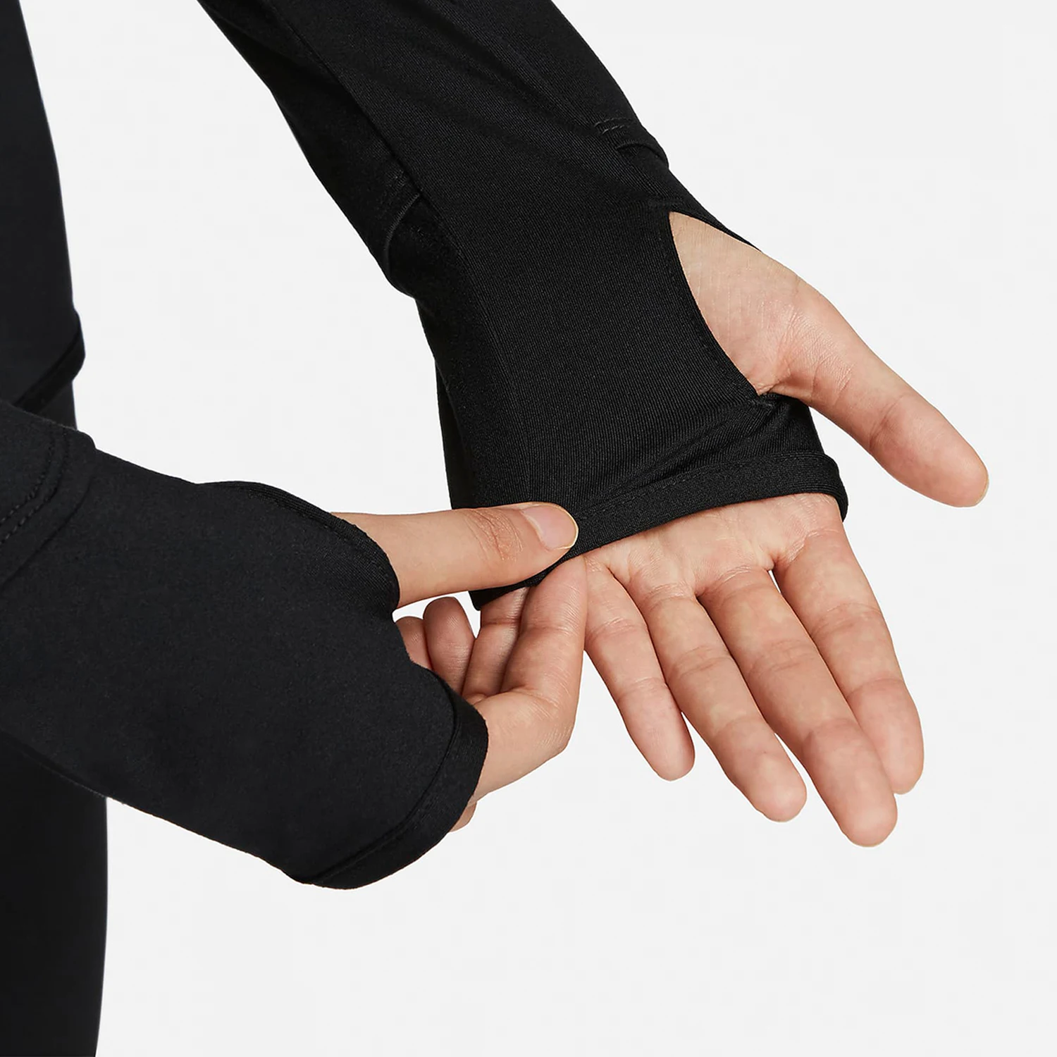 نايك حقيقية 2023 المرأة الجديدة تشغيل الرياضة نصف البريدي كم طويل تي شيرت FB4317-010