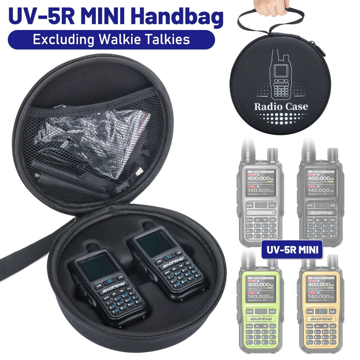 Abbree 5R Mini Radi…