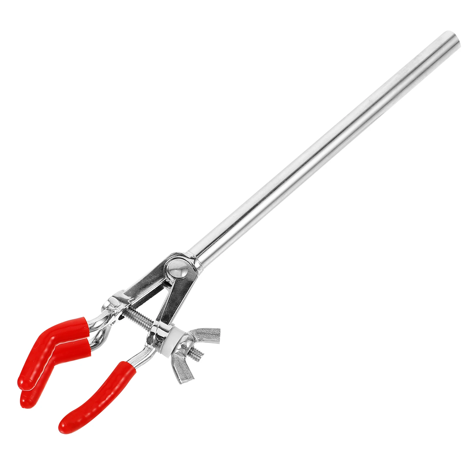 

Flask Clamp U shaped Zinc Alloy Coated Tripod Tube Holder Clip Condenser Equipment Practical Accessories