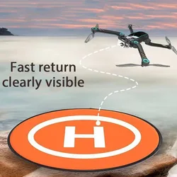 Drone Quadcopters Accessories Universal 55cm Foldable Landing Pad RC Dron Mat Quadcopter Parking Apron Apron Pad