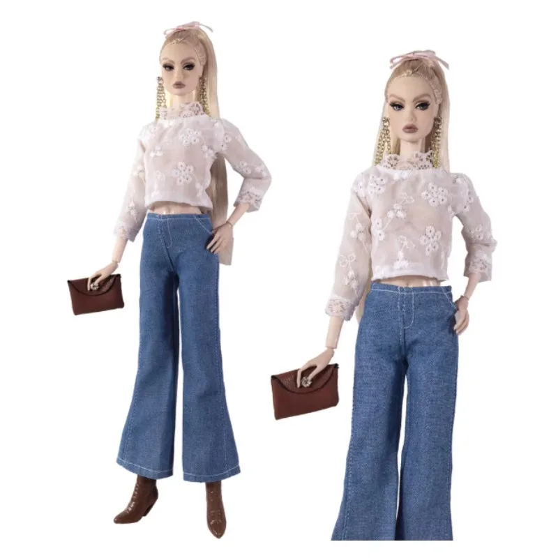 Nowe stylowe ubrania i sukienki, spódnice, garnitury, płaszcze dla lalek BB FR BBIKG696