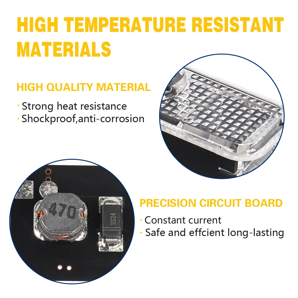 LED باب السيارة ترحيب شعار العارض شبح الظل ضوء الملحقات الداخلية ل VOLKSWAGEN VW طوارق 7L باسات B5 B5.5 فايتون #5