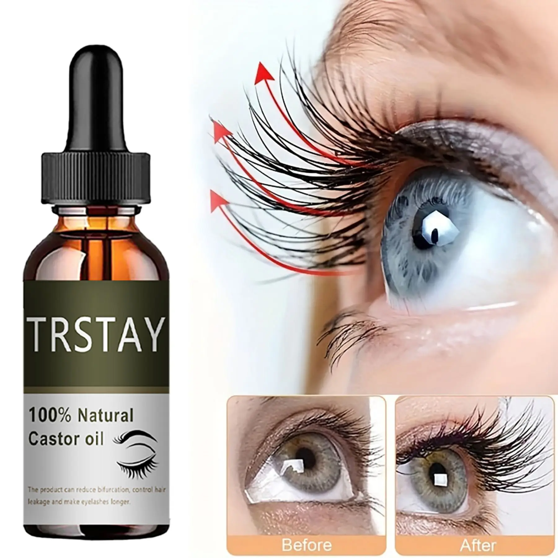 Eyebrow Fast Grow Serum Eyelash Hair Growth Anti Hairs Loss Products Prevent Baldness Fuller Thicker Lengthening Eyebrow Makeup