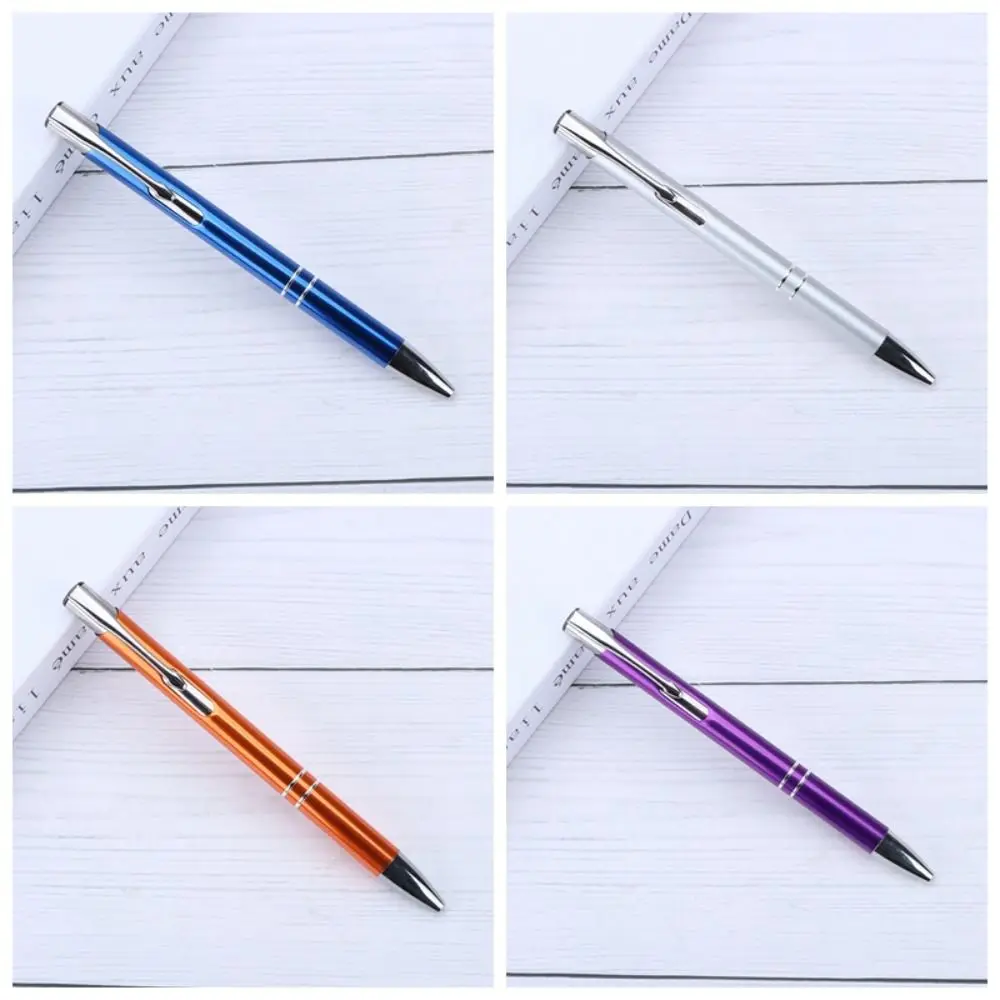 Luxury Metal Ballpoint Pen Waterproof Inktight Creative Small Gifts Durable Multifunction Signature Pen Student Prizes