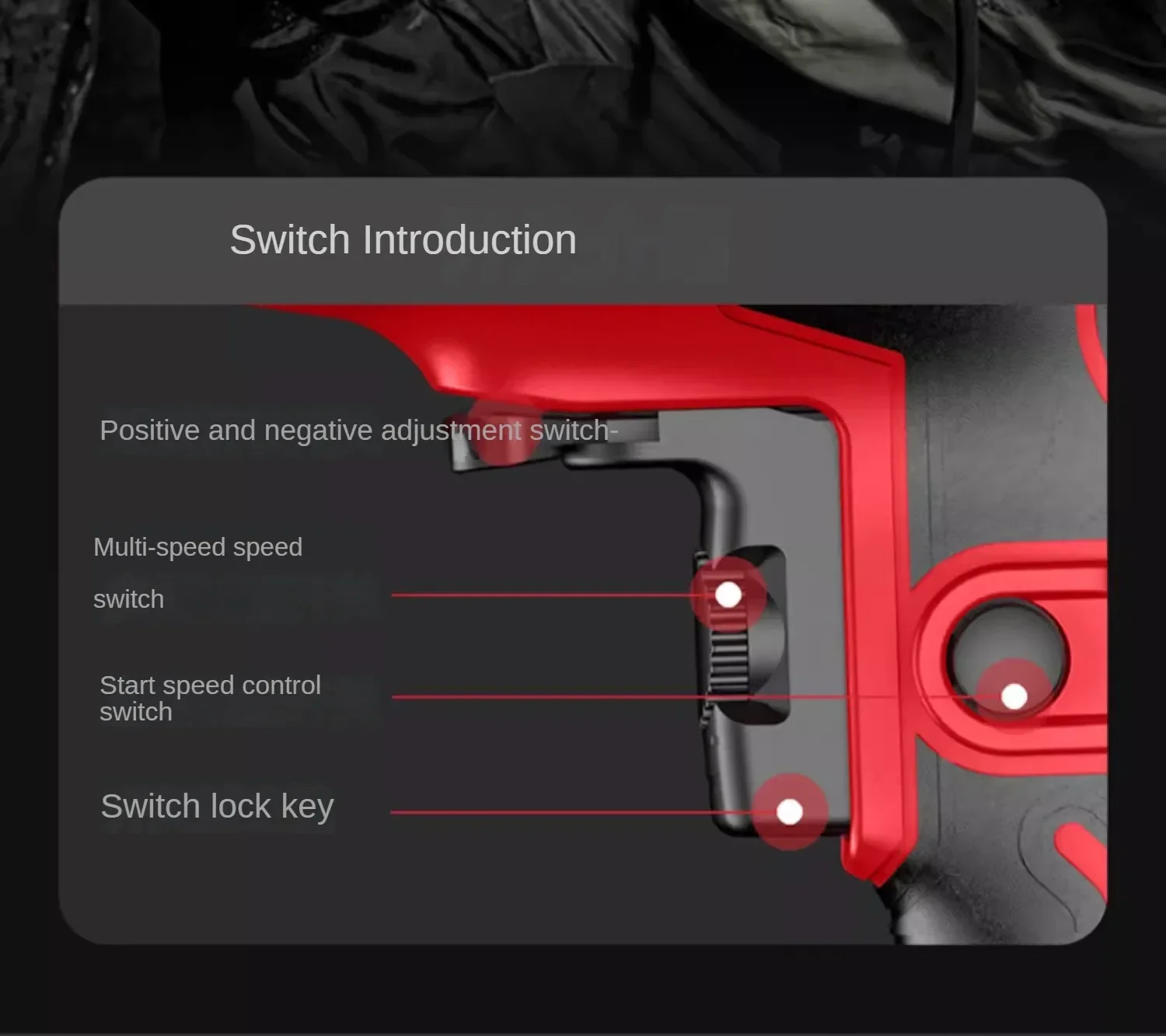 Pistolet de forage à percussion polyvalent, tournevis électrique et forets, 220V