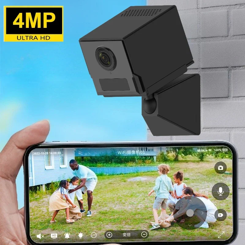 Mini Camera Security Wifi PIR Motion Detection Night Vision Home Cam Remote Control Monitor Wireless Indoor Surveillance Camera