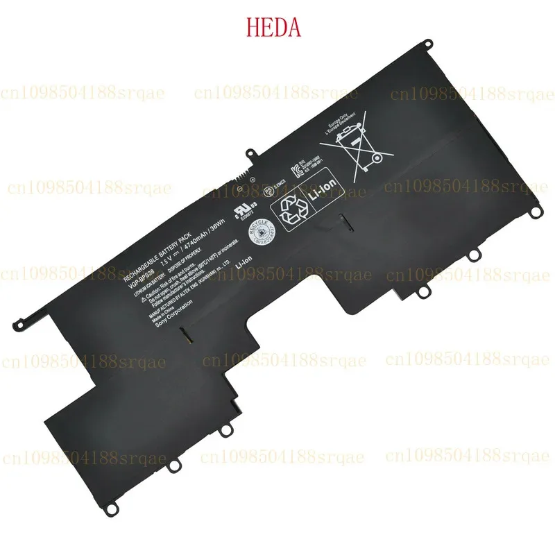 Nueva batería de VGP-BPS38 para SONY SVP1322BPXB SVP1322DCXS SVP132A1CL SVP132A1CU