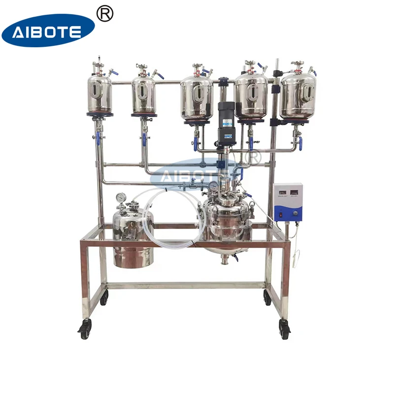 Contenitore di estrazione con doppia rivestita in acciaio inossidabile da 20L-200L per uso in laboratorio