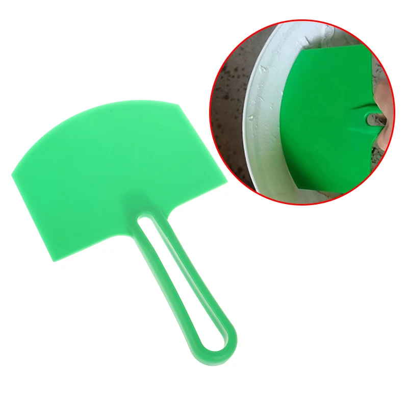 Curved Plastic Putty Knife Flexible Paint Scraper Tool for Decal Wallpaper Patching Drywall Patch Repair Parts Home Improvement