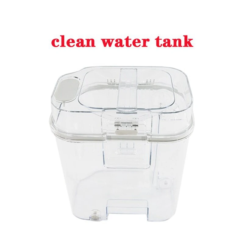 2-teilige Wassertank-Ersatzteile, sauberer und abwasserbarer Wassertank für Xiaomi Mijia Pro STYTJ06ZHM Roboter-Staubsauger-Ersatzteile