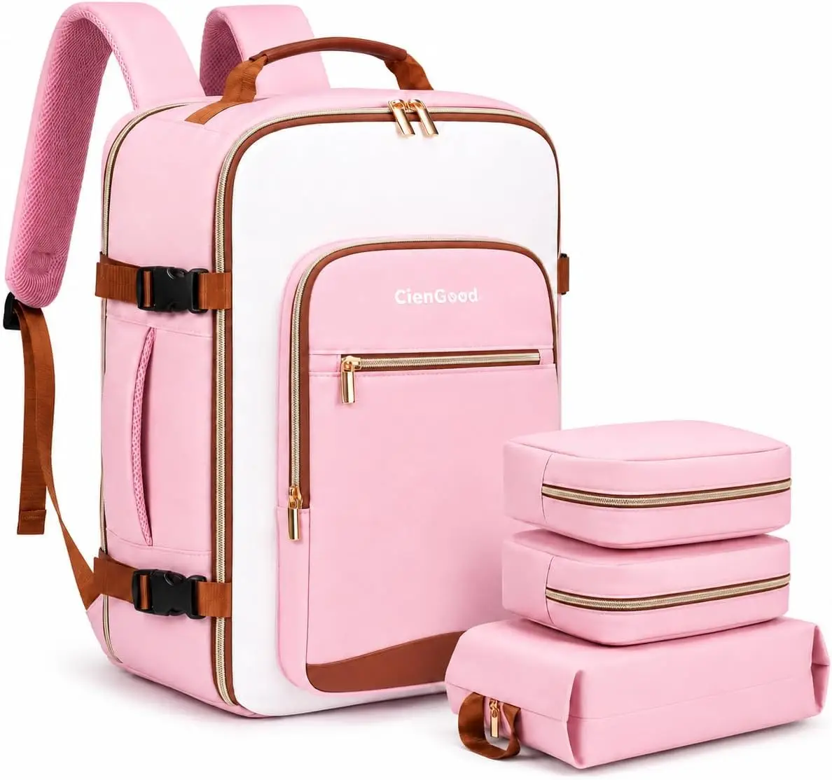 40L Unisex Travel Backpack,Airline Carry-On Compliant,Ideal for Weekend Trips,Fits 17-inch Laptop