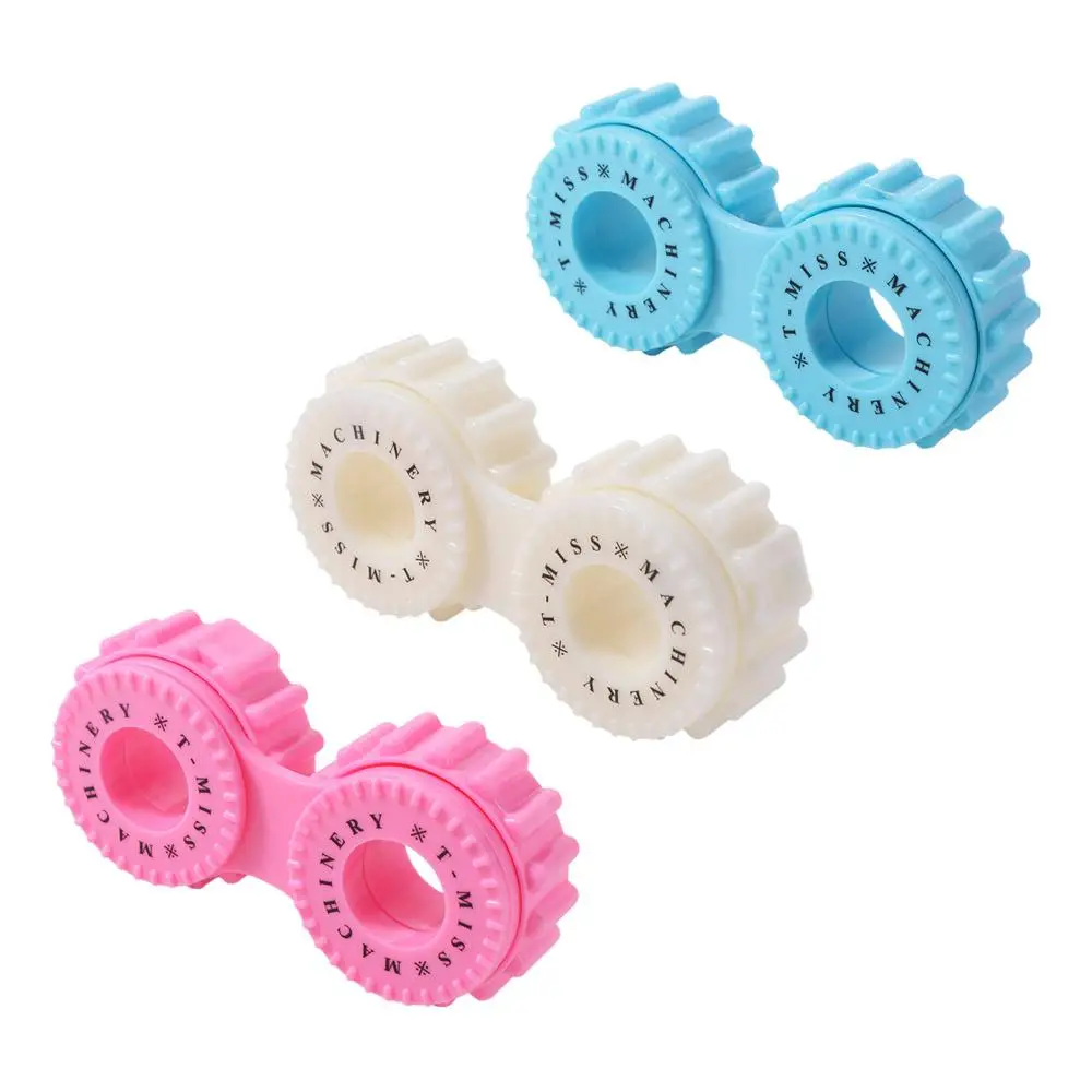 Kołowrotek Palcowy Żyroskop Zabawka Kołowrotek Palcowy Plastikowy Spinner Ręczny Łańcuch Zębatka Wytrzymały DIY