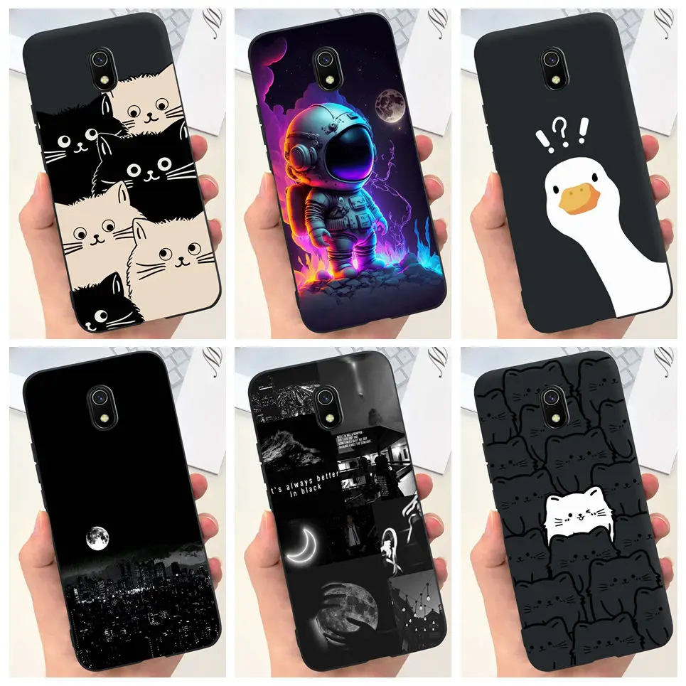 For Xiaomi Redmi 8A 8 Note 8 Pro 8T Case 2023 New Fashion Painting Bumper Funda Soft Silicone TPU Redmi8 Note8 Pro Back Cover