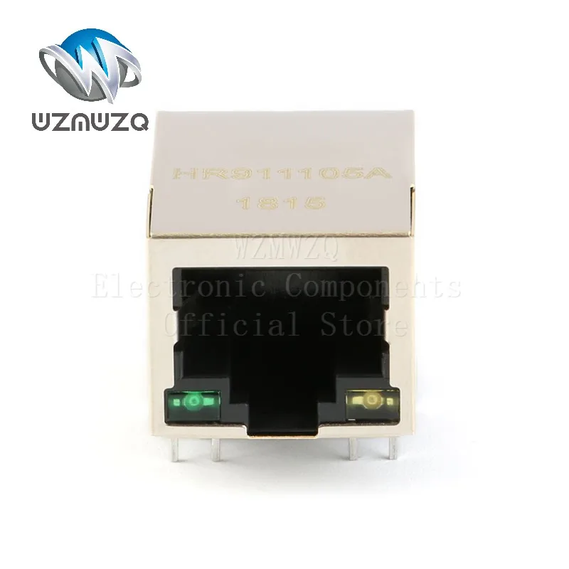 5PCS/Lot HR911105A HR911105 RJ45 Single Port Connector Filter Network Socket Transformer DIP IC