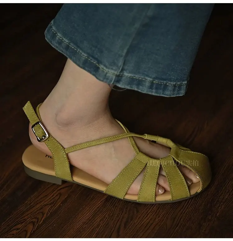 

Women's Flats Sandals Designer Casual Shoes Dress New Beach Slippers Walking Comfort Flip Flops Slingback New Mujer Slides