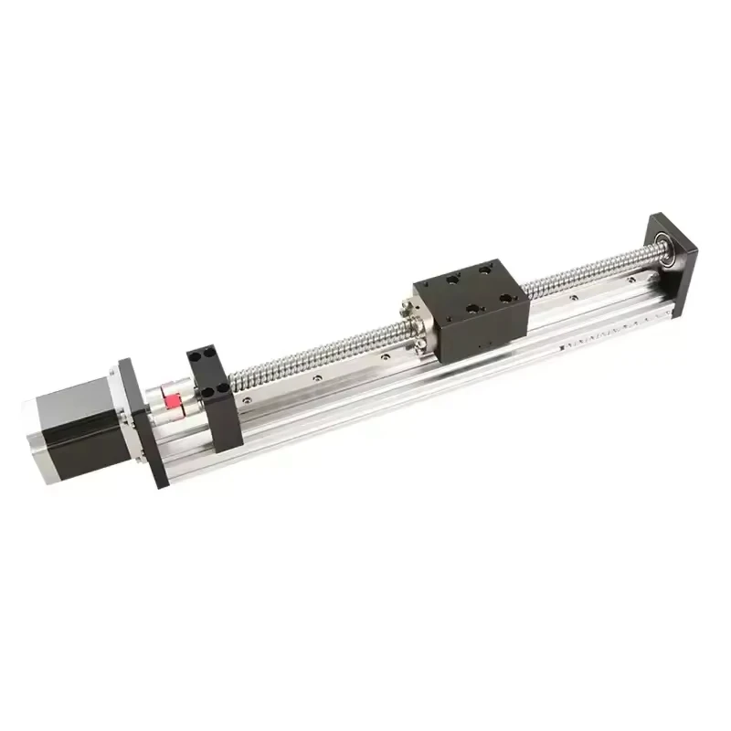 RXS60 CNC Precision Aluminum Profile Ball Screw Linear Module With Stepper Motor Lead Screw Actuator Linear Guide Industrial