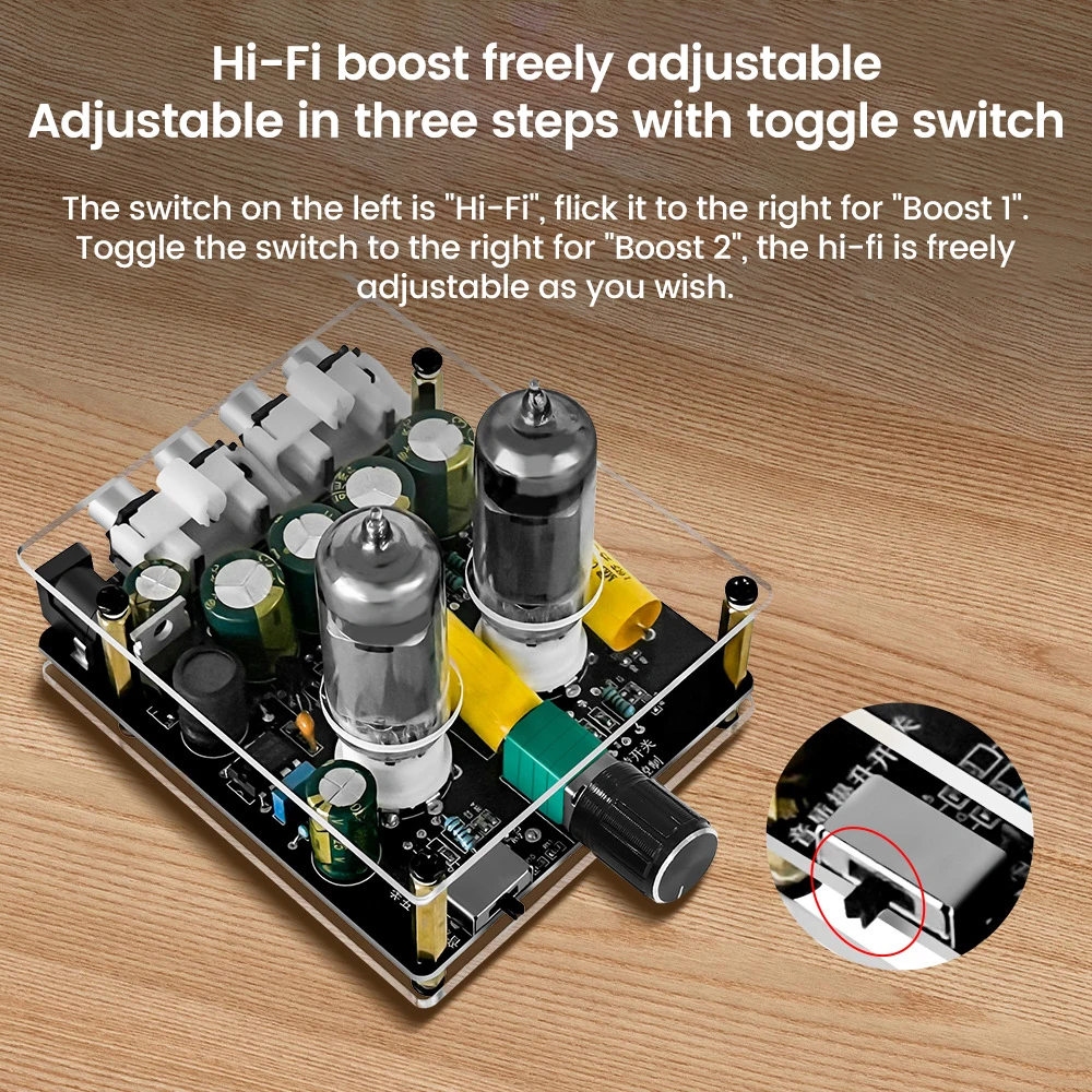 مضخم أنبوبي للمسرح المنزلي ، HiFi Tube Preamp ، عازلة الصفراء ، مكبر صوت أمبير ، مضخم صوت ، DIY بها بنفسك ، DC12-16V ، 6K4