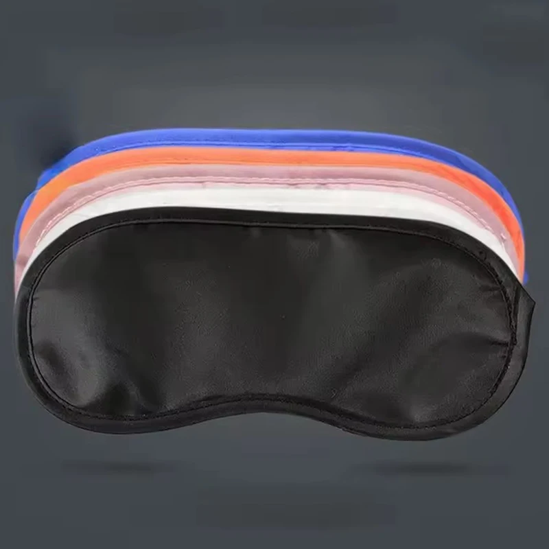 1PC Eye Mask Polyester Sleeping Eyes Shade Cover Soft Portable Blindfold 6 Colors Available Household Office Sleep Nap Props ZYF
