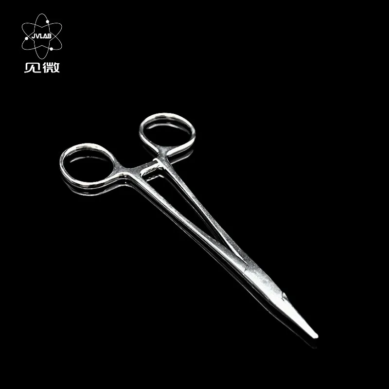 Needle Clamp Stainless Steel Medical Stitching Forceps Surgical Pliers For Holding Suture Needle With Groove 18 cm 1 / PK