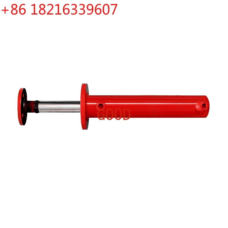 TAO Customized 8-ton hydraulic cylinder front and rear flange bi-directional telescopic