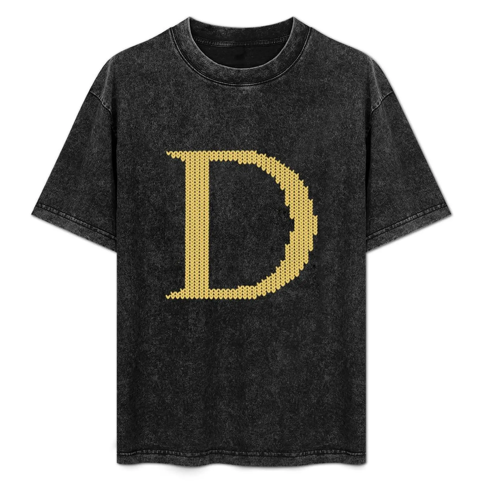 

Weasley sweater - letter D T-Shirt Fashion Casual Short Sleeve T-Shirt