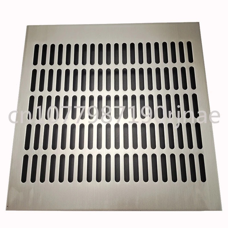 Punching Heat Dissipation Air Outlet Perforated Plate Aluminum Alloy Small Louver Shoe Cabinet Cabinet Ventilation